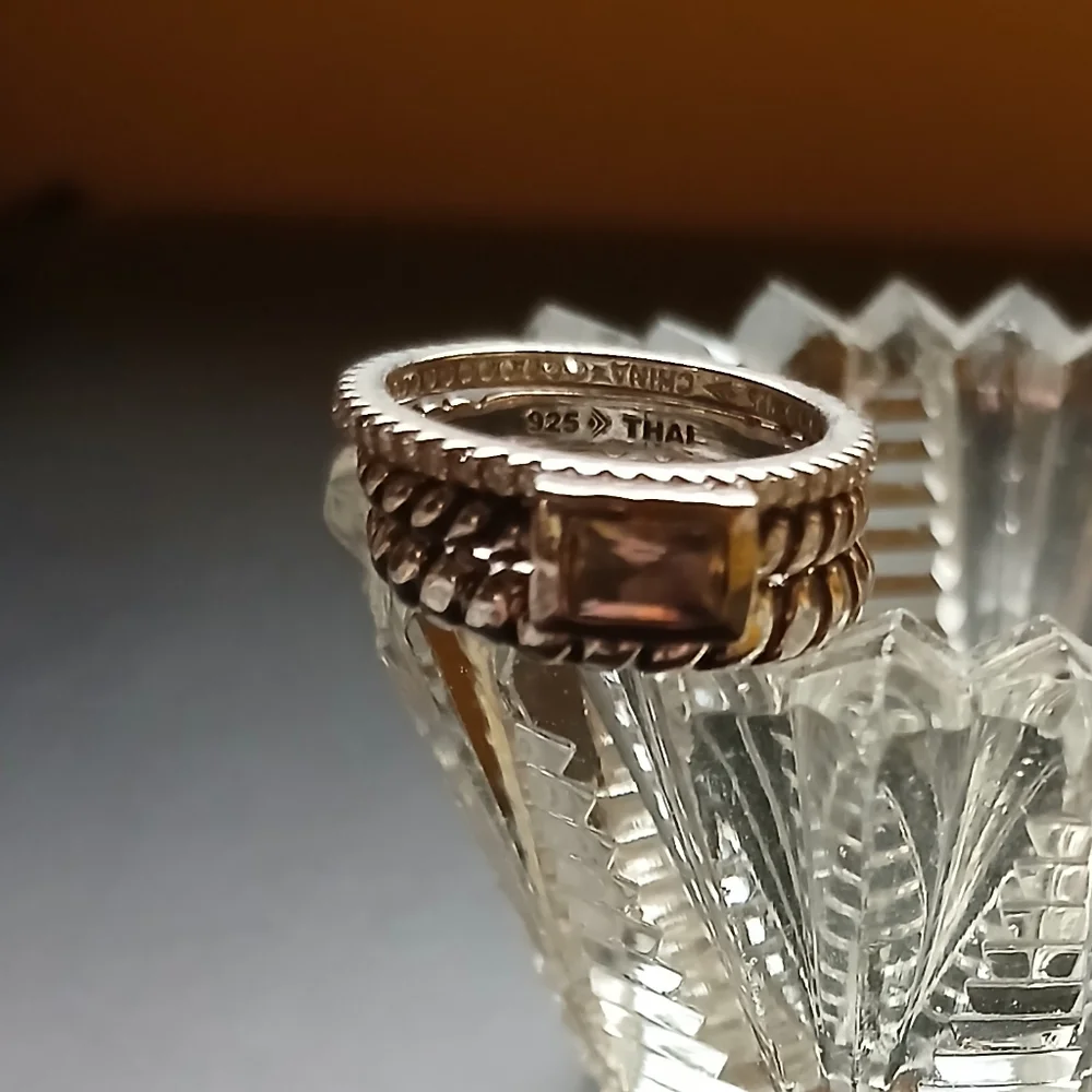✨️Silpada 925 Three Ring Stack Size 5✨️ - Picture 7 of 14